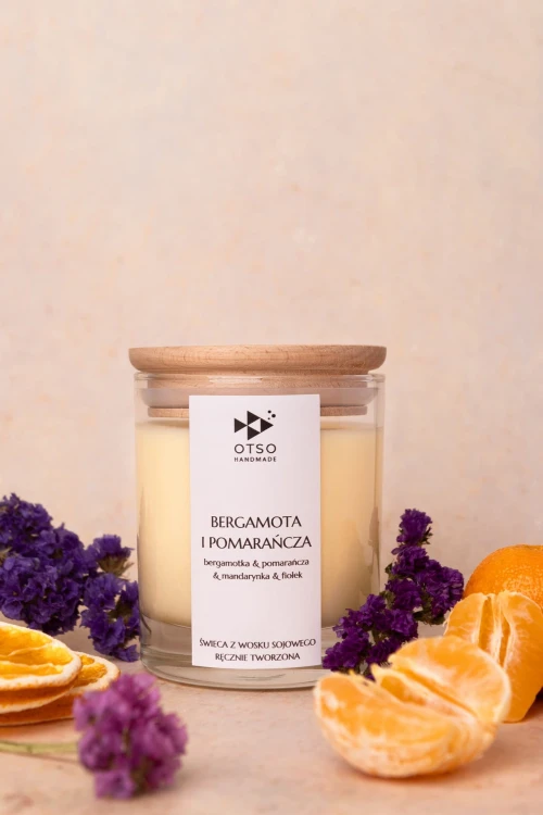 Świeca sojowa Bergamota i pomarańcza.jpg