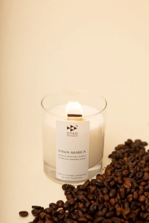 Świeca sojowa Kawa Arabica - świeca dla miłośnika kawy.jpg